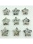 No.13 Doğal Taş Taş Kuvars Kristal Pentagram Beş Köşeli Yıldız Şekli Diy Takı Yapımı Için Hiçbir Delik Ev Dekor Aksesuarla (Yurt Dışından) 1