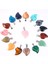13X18MM.. Lot Doğal Taş Ay Kolye Charms Kolye Takı Yapımı Için Mix Kalp Yıldız Çapraz Ayağı Taş Hediyeler (Yurt Dışından) 4
