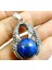 No.9 Doğal Taş Turkuaz Opal Kuvars Kristal Kaplan Gözü Yuvarlak Boncuk Ejderha Pençesi Wrap Kolye Diy Takı Yapımı Için Kolye (Yurt Dışından) 4