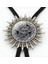 No.5 Boyutu Bolo Yeni Varış Siyah Sihirli Pentagram Bolo Kravat Trendy Steampunk Pentagram Cam Kubbe Slayt Kolye Kovboy Bolo Kravat (Yurt Dışından) 1