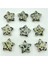 No.12 Doğal Taş Taş Kuvars Kristal Pentagram Beş Köşeli Yıldız Şekli Diy Takı Yapımı Için Hiçbir Delik Ev Dekor Aksesuarla (Yurt Dışından) 1