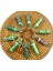 Aventurin Doğal Taş Taş Lapis Opal Kristal Kuvars Altıgen Sarkaç Reiki Charm Sarkaç Kolye Dıy Takı Yapımı Kolye (Yurt Dışından) 5
