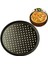 32CM Tarzı Karbon Çelik Yapışmaz Pizza Pişirme Tavası Örgü Tepsi Plakası Bakeware Pişirme Aracı Pizza Tabağı Yuvarlak Derin Dzza Pan (Yurt Dışından) 4