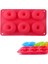Çörek Kalıbı Kırmızı Stili Oloey Food Mold Home Kitchen Waffle Mold Non-Stick Cake Mould Makers Kitchen Silicone Waffle Bakeware Kitchen Accessories Tools (Yurt Dışından) 1