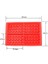 Çörek Kalıbı Kırmızı Stili Oloey Food Mold Home Kitchen Waffle Mold Non-Stick Cake Mould Makers Kitchen Silicone Waffle Bakeware Kitchen Accessories Tools (Yurt Dışından) 4