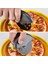 Siyah Stil Paslanmaz Çelik Yuvarlak Tekerlek Kesme Bıçağı Pizza Kapaklı Rulet Rulo Hamur Pizza Dilimleme Kesici Pişirme Aksesuarları Araçları (Yurt Dışından) 2