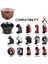 6 Adet Siyah Stil Nescafe Dolce Gusto Kahve Filtreleri Için Yeniden Kullanılabilir Kapsüller Fincan Doldurulabilir Dolci Gusto Sepetleri (Yurt Dışından) 3