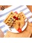 Rastgele Renk Stili Sj Mutfak Waffle Kalıp Makinesi Kek Kalıbı Mutfak Waffle Silikon Bakeware Pişirme Kalıbı Çocuklar Için Kurabiye Fırın Yumuşak Isıya Direnç (Yurt Dışından) 4