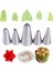 Siyah Stil Pcset Krizantem Nozul Buzlanma G Pasta Nozulları Mutfak Gadget Pişirme Aksesuarları Pasta Dekorasyon Araçları Yapma (Yurt Dışından) 4