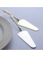 Altın Tarzı 304 Paslanmaz Çelik Kabartmalı Saplı Kek Spatula Yaratıcı Saray Retro Ekmek Bıçağı Pizza Bıçağı Spatula Pişirme Ev (Yurt Dışından) 2