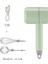 Yeşil Stil Gıda Mikser USB Kablosuz Taşınabilir El Elektrikli Mutfak Blender 3 Hız Yüksek Güçlü Hamur Blender Yumurta Çırpıcı El Mikser (Yurt Dışından) 1