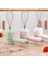 Yeşil Stil Gıda Mikser USB Kablosuz Taşınabilir El Elektrikli Mutfak Blender 3 Hız Yüksek Güçlü Hamur Blender Yumurta Çırpıcı El Mikser (Yurt Dışından) 5