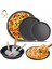 6 Inç Siyah 04 Stili Yuvarlak Pizza Tabağı Pizza Tavası Derin Bulaşık Tepsisi Karbon Çelik Yapışmaz Kalıp Pişirme Aracı Pişirme Kalıbı Pan Desen Zxh (Yurt Dışından) 4