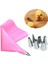 Pembe Tarzı Et Silikon Pasta Torbası Ipuçları Dıy Mutfak Kek Buzlanma G Kremalı Kek Dekorasyon Ucu Setleri Yeniden Kullanılabilir Pasta Torbası + 6 Nozul Seti (Yurt Dışından) 1