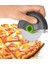 Koyu Haki Stili Paslanmaz Çelik Yuvarlak Tekerlek Kesme Bıçağı Pizza Kapaklı Rulo Hamur Dilimleme Kesici Pasta Mutfak Pişirme Aksesuarları Araçları (Yurt Dışından) 2