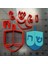 Davut Yıldızı 3 Inç Tarzı Yahudi Hanuka Tevrat Dreidel Menorah Davut Yıldızı 3D Baskılı Pla Çerez Kesiciler Okuma Boyutu Açıklama Boyutu Düşünmeyin (Yurt Dışından) 2