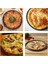 28CM Deliksiz Stil Yapışmaz Karbon Çelik Pizza Sebzelik Tepsiler Fırın Delikli Yuvarlak Derin Çanak Plaka Bakewave Kalıp Fırın Ev Mutfak Gereçleri (Yurt Dışından) 5
