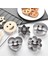 10 Adet Kar Tanesi Tarzı Et Çerez Kesici Bisküvi Kalıbı Paslanmaz Çelik Gülen Tipi Dıy Çerez Bisküvi Kalıbı Kek Pişirme Araçları Mutfak Bakeware Kalıp (Yurt Dışından) 5