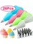 Mavi 8 Parça Set Stili Et Silikon Pasta Torbası Ipuçları Mutfak Kek Buzlanma G Kremalı Kek Dekorasyon Araçları Yeniden Kullanılabilir Pasta Poşetleri+24 Nozul Seti (Yurt Dışından) 5