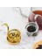 No.1 Tarzı Çay Filtresi Süzgeç Hasır Demlik Paslanmaz Çelik Metal Baharat Ot Baharat Çeşni Tatlandırıcı (Yurt Dışından) 5