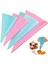 1 Adet Pembe 16 Inç Tarzı Mutfak Aletleri Kremalı Pasta Torbası Pişirme Aksesuarları Dıy Kek Dekorasyon Gıda Sınıfı Evatpu Yeniden Kullanılabilir Çantalar (Yurt Dışından) 4