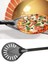 8 Inç Tarzı Pizza Torna Kabuğu Delikli Pizza Küreği Uzun Saplı Inç Alüminyum Pizza Kabuğu Kaymaz Yuvarlak Pizza Aleti Küçük Pizza Aleti (Yurt Dışından) 3