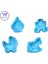 4 Adet Tarzı Et Bebek Tipi Plastik Pişirme Kalıp Mutfak Bisküvi Kurabiye Kesici Pasta Piston 3D Fondan Kek Dekorasyon Araçları (Yurt Dışından) 1