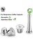 Koyu Gri Tarzı Icafilas Nespresso Paslanmaz Çelik Kahve Filtreleri Için Yeniden Kullanılabilir Kahve Kapsülü Espresso Kahve Crema Pod Maker Yeni Yükseltildi (Yurt Dışından) 5