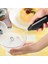 Gümüş Tarzı 1 Adet Sütlü Içecek Kahve Çırpma Mikser Elektrikli Yumurta Çırpıcı Frother Foamer Mini Kolu Karıştırıcı Pratik Mutfak Pişirme Aracı Gadget (Yurt Dışından) 3