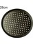 28CM Tarzı cm Karbon Çelik Yapışmaz Pizza Fırın Tepsisi Örgü Tepsi Plaka Yuvarlak Derin Dzza Pan Tepsi Kalıp Bakeware Pişirme Aracı (Yurt Dışından) 1