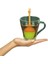 No.4 Tarzı 1 Parça Çay Demleme Araçları Çay Süzgeçleri Fda Sınıfı Silikon Gevşek Yaprak Bitkisel Baharat Tutacağı Komik El Hareketleri Çay Demlik Çay Süzgeci (Yurt Dışından) 4