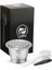 1 Kapsül Stili Nespresso Doldurulabilir Paslanmaz Çelik Kahve Filtreleri Için Icafilas Kapsül Espresso Yeniden Kullanılabilir Kahve Fincanı Baklaları Tamper Kaşığı ile (Yurt Dışından) 1
