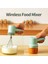 Yeşil 3 Set Stili Wireleeed Mini Mikser Elektrikli Gıda Blender El Mikseri Yumurta Çırpıcı Otomatik Kremalı Gıda Kek Pişirme Hamur Mikseri (Yurt Dışından) 3