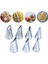 No.8 Stili Krema Buzlanma Için Rus Pasta Nozulları Nozullar Pasta Süsleme Ipuçları Kek Nozulu Ipuçları Şekerleme Pastalar Için Pişirme Aletleri (Yurt Dışından) 1