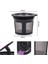 100 Adet Filtre Kağıdı Stili Yeniden Kullanılabilir Kahve K-Fincan Filtre K-Karaf Kahve Kapsülleri Damlatıcı Keurig Maker Siyah Kağıt Filtresi Için Uyumlu (Yurt Dışından) 3