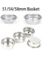 51MM-2 Bardak Stili mm Filtre Bardakları Kahve Dipsiz Portafilter Espresso Makinesi Parçaları Için Yedek Filtre Sepeti (Yurt Dışından) 2