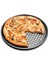 26CM Tarzı Yapışmaz Kaplamalı Pizza Tavası Mutfak Gill Barbekü Partisi Için Delikli Karbon Çelik Pizza Tepsisi Plakası (Yurt Dışından) 1
