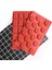 C Stili 2ADET Kavite Silikon Waffle Kalıp Makinesi Kek Kurabiye Çikolata Tava Pişirme Kalıp Yapışmaz Bakeware Aracı (Yurt Dışından) 2