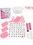 HG91106-PEMBE Stil Pembe Kek Pikap Seti Kek Standı Döner Tabla Döner Dekorasyon Kiti Pasta Tüpü Fondan Aracı Tatlı Pişirme Araçları (Yurt Dışından) 2