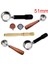 ÇIFT-58MM Tarzı 51MM Paslanmaz Çelik Kahve Makinesi Dipsiz Filtre Tutucu Portafilter Espresso Kahve Makinesi Ahşap Plastik Saplı Filtre (Yurt Dışından) 5