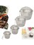 Boyut Xxl 11.5cm Stil Sıcak Dayanıklı Gümüş Yeniden Kullanılabilir Paslanmaz Örgü Bitkisel Top Çay Baharat Süzgeç Teakettle Kilitleme Çay Filtresi Demlik Baharat 4 Boyutları (Yurt Dışından) 4