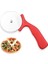No.1 Tarzı Kırmızı Pizza Kesici Paslanmaz Çelik Bıçak Mutfak Aletleri Pizza Wheelors Ideal Pizza Turtaları Waffle Hamur Kurabiye Kek Araçları (Yurt Dışından) 3