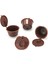 1 Kahverengi Stil Nescafe Dolce Gusto Için Icafilas 3. Nesil Yeniden Kullanılabilir Kahve Filtresi Dolci Gusto Kapsül Metal Mesh Cafeteira Damlatıcı ile Fincan (Yurt Dışından) 2
