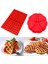 Kalp Şekli Stili Silikon Kek Waffle Kalıpları Makinesi Pan Mikrodalga Pişirme Çerez Muffin Kalıp Pişirme Aracı Mutfak Aksesuarları Malzemeleri (Yurt Dışından) 2