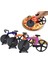 B03 Stili Bisiklet Pizza Kesici Tekerlek Paslanmaz Çelik Bisiklet Rulo Pizza Chopper Dilimleme Mutfak Gadget Bıçakları Waffle Çerezler Için Tekerlek Kullanımı (Yurt Dışından) 4