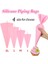 Pembe-14 Inç Tarzı Licone Kremalı Pasta Torbası Mutfak Aletleri Pişirme Aksesuarları Dıy Kek Dekorasyon Araçları Gıda Sınıfı Yeniden Kullanılabilir G Çanta (Yurt Dışından) 5