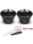 2 Siyah Stil Nescafe Dolce Gusto Için Icafilas 3. Nesil Yeniden Kullanılabilir Kahve Filtresi Dolci Gusto Kapsül Metal Mesh Cafeteira Damlatıcı ile Fincan (Yurt Dışından) 1
