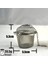 Açık Sarı Stil Alt Fincan ile Paslanmaz Çelik 6.5cm Çay Süzgeci Çift Saplı Toplu Çay Baharat Filtresi Yeniden Kullanılabilir Çay Süzgeci Çaydanlık Aksesuarları (Yurt Dışından) 1