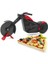 B Tarzı Bisiklet Motosiklet Balta Şekli Kek Aracı Pizza Tekerleği Paslanmaz Çelik Kesici Veya Waffle Hamur Çerez Seramik Pizza Kesici (Yurt Dışından) 3