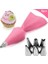 8 Adet Pembe Stil Et Silikon Kek Krem Buzlanma Pasta Torbası G Nozullar Paslanmaz Çelik Cupcake Pasta Dekorasyon Ipuçları Mutfak Pişirme Araçları (Yurt Dışından) 1
